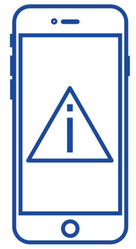 smartphone blauw malware op je smartphone